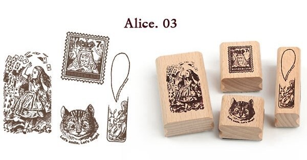 4Patterns/Box Series Quaretet Wood Stamp Set-JournalTale