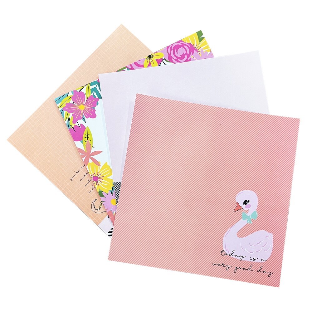 12 Inch Scrapbooking Paper 20 Sheets Craft Background-JournalTale