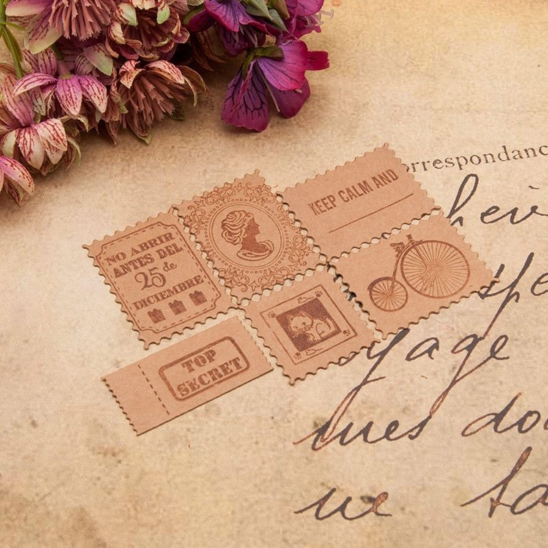 Postage Stamp Frames Metal Cutting Dies Scrapbooking-JournalTale