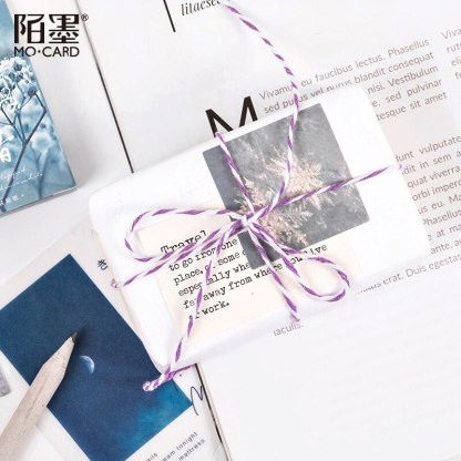 46 Pcs/pack Snow Landscape Stationery Sticker Scrapbooking-JournalTale