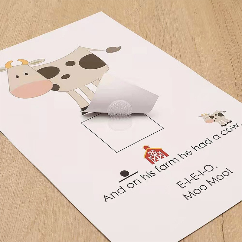 100pairs 10/15/20mm Self Adhesive Dots Transparent-JournalTale