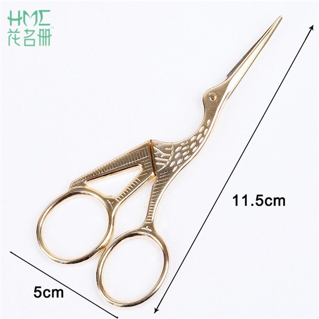 1pc/lot Durable Stainless Steel Vintage Classic Scissors-JournalTale
