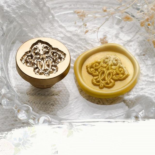 Plant Wax Seal Stamp Vintage Craft Seal Stamp-JournalTale