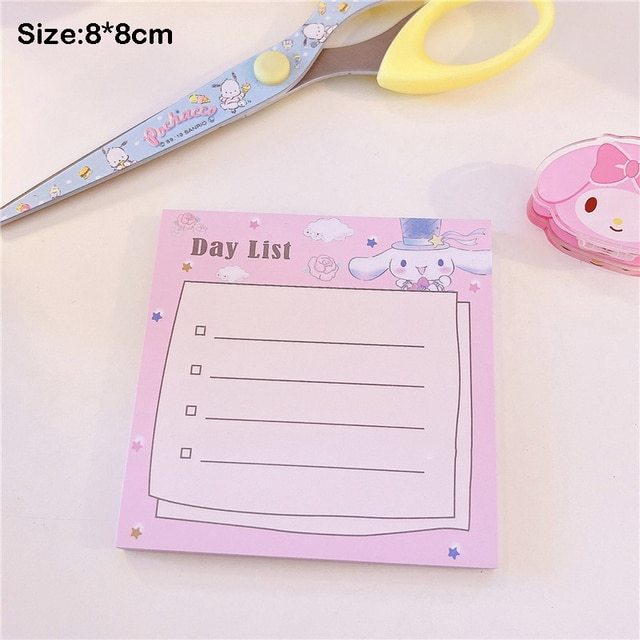 50 Sheets/pack Cute Big-eared Dog Memo Pad-JournalTale