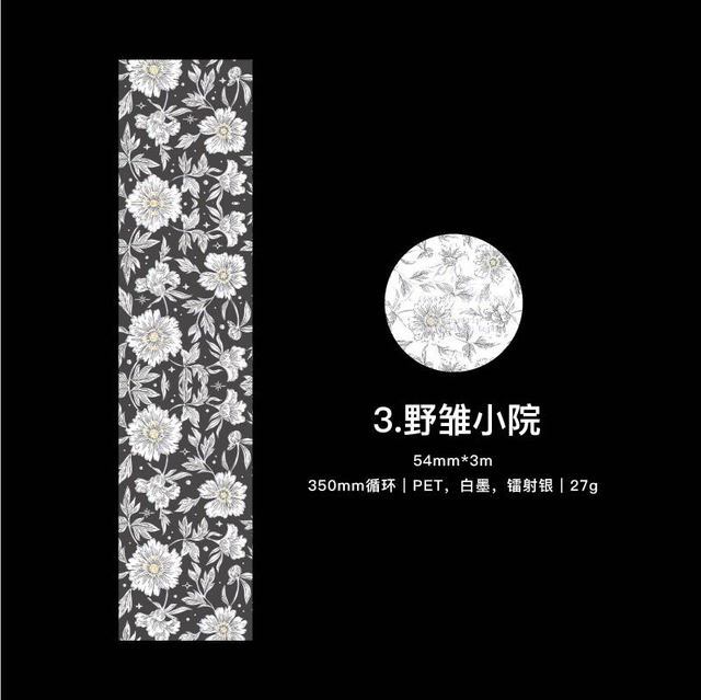 1pcs/1lot Decorative Adhesive tapes Vegetal flowers Tapes-JournalTale