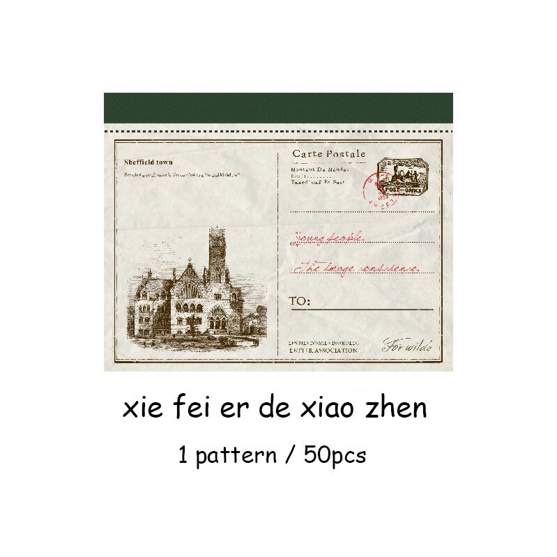 50 Sheets Wilde Letters Small Town Tales Series Memo Pad-JournalTale