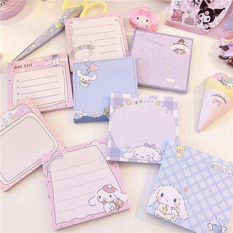 50 Sheets/pack Cute Big-eared Dog Memo Pad-JournalTale