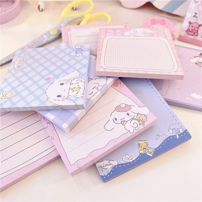 50 Sheets/pack Cute Big-eared Dog Memo Pad-JournalTale