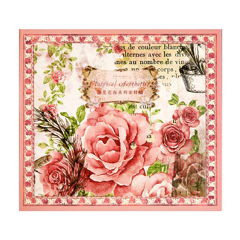 50pcs/lot Memo Pads Material Paper Meet Journal Paper-JournalTale