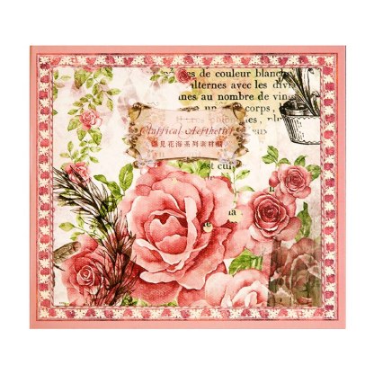 50pcs/lot Memo Pads Material Paper Meet Journal Paper-JournalTale