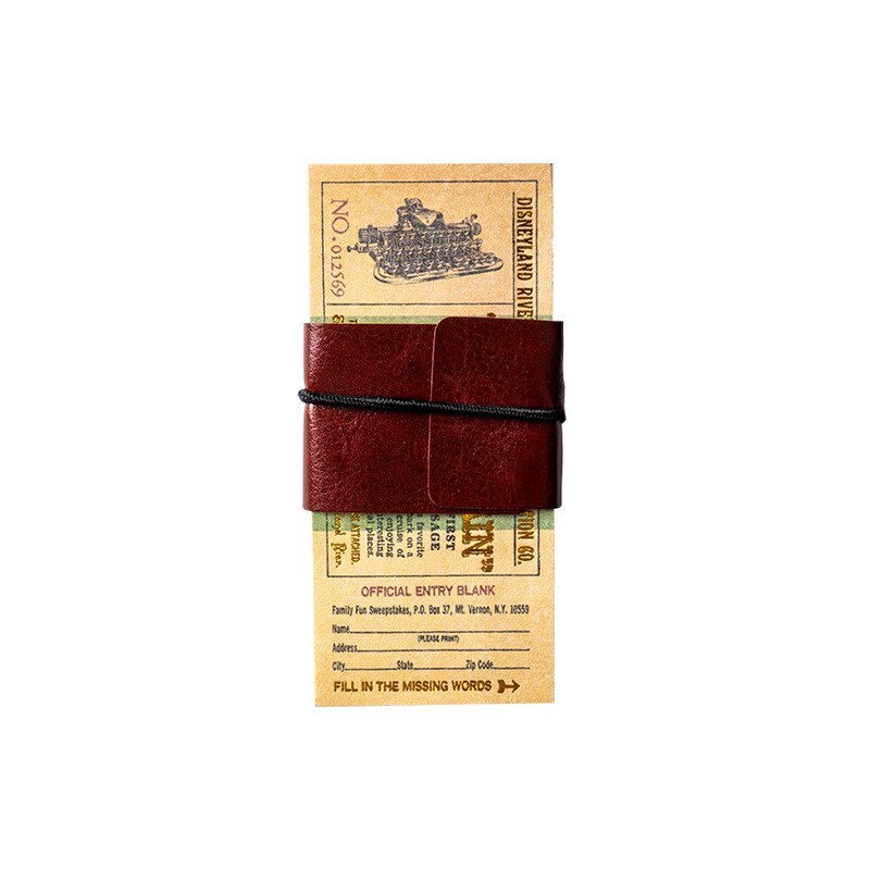 50pcs/lot Memo Pads Material Paper Ticket collector-JournalTale