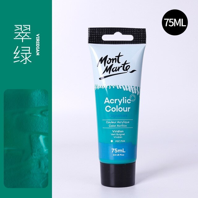 24 Colors 75ml Artist Acrylic Premium Paint-JournalTale