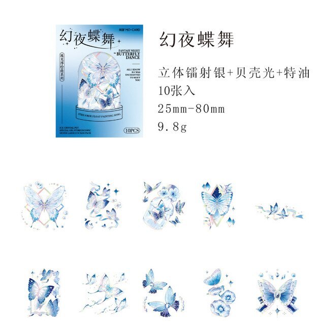10pcs/1lot Stationery Sticker-JournalTale