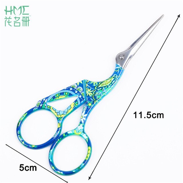 1pc/lot Durable Stainless Steel Vintage Classic Scissors-JournalTale