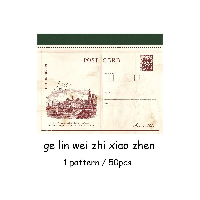 50 Sheets Wilde Letters Small Town Tales Series Memo Pad-JournalTale