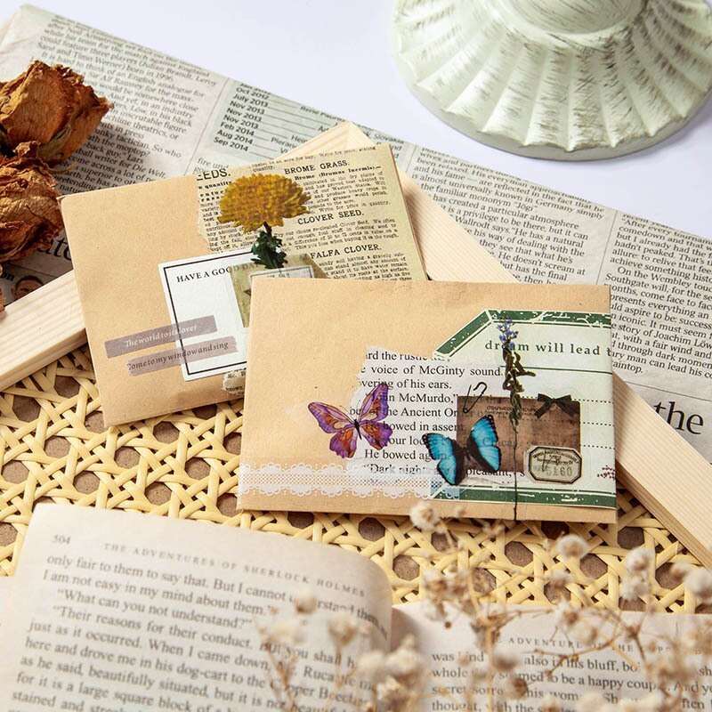 30pcs/1lot Stationery Stickers Plant Flower letter-JournalTale