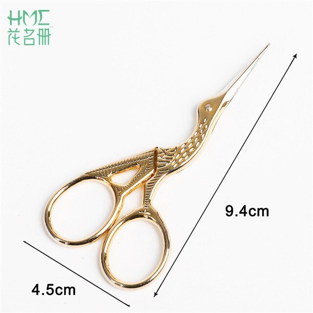 1pc/lot Durable Stainless Steel Vintage Classic Scissors-JournalTale