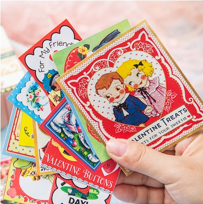 55sheet/lot Stationery Stickers Showa style-JournalTale