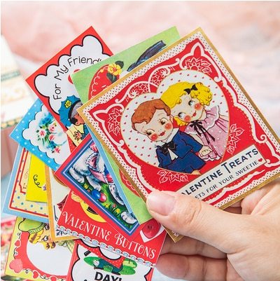 55sheet/lot Stationery Stickers Showa style-JournalTale