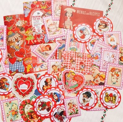 55sheet/lot Stationery Stickers Showa style-JournalTale