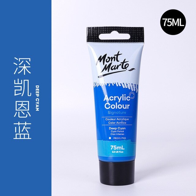 24 Colors 75ml Artist Acrylic Premium Paint-JournalTale