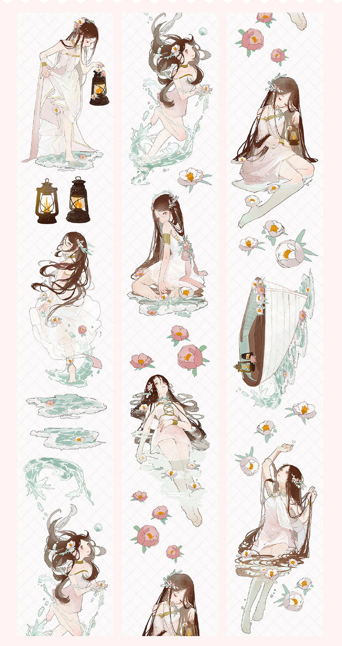 Trial Pack loop Butterfly Story pet PET tape-JournalTale