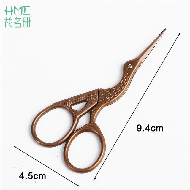 1pc/lot Durable Stainless Steel Vintage Classic Scissors-JournalTale
