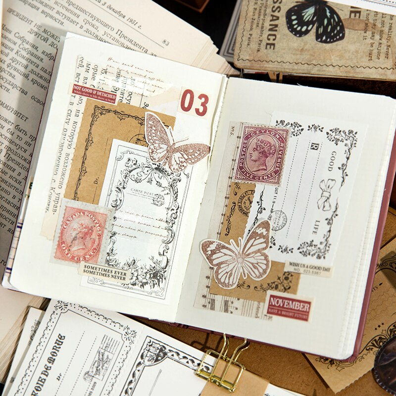 30pcs Border Note Series Material Paper Frame Paper-JournalTale