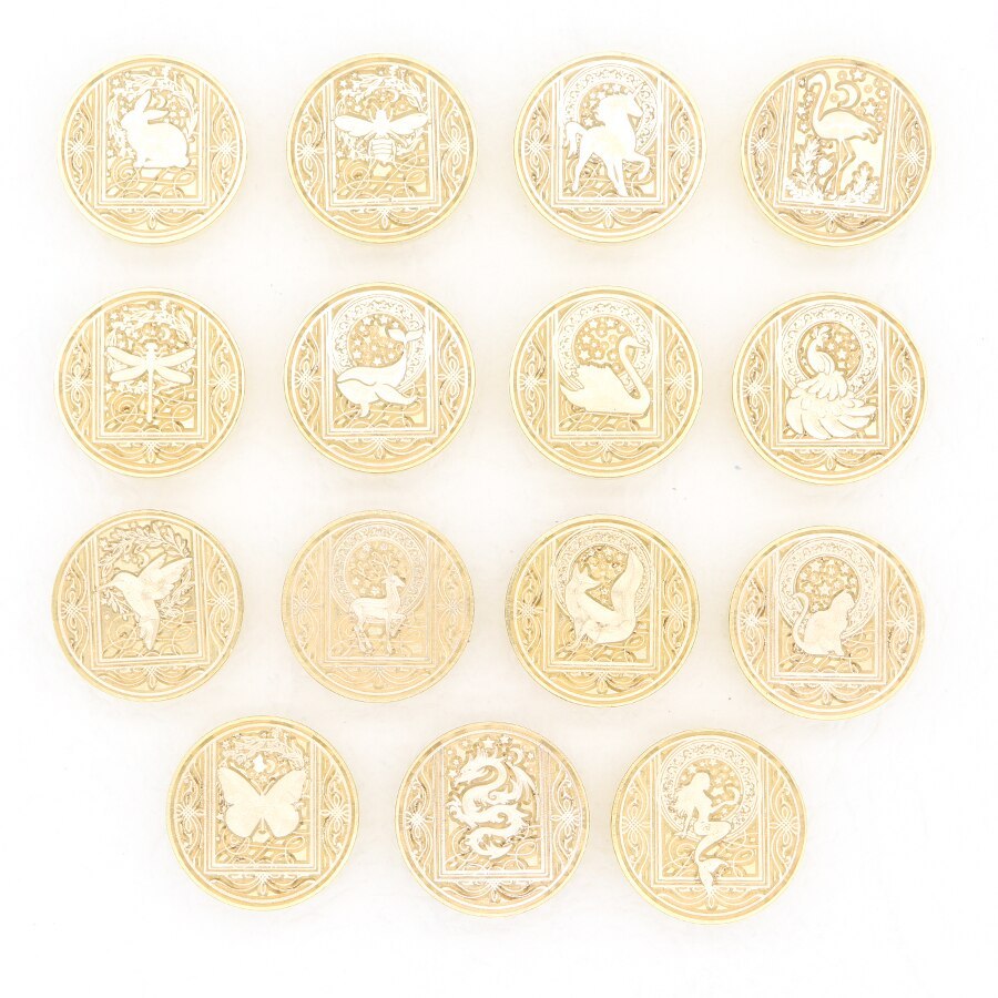 30mm Starry Animal Wax Stamp Seal Stamp-JournalTale