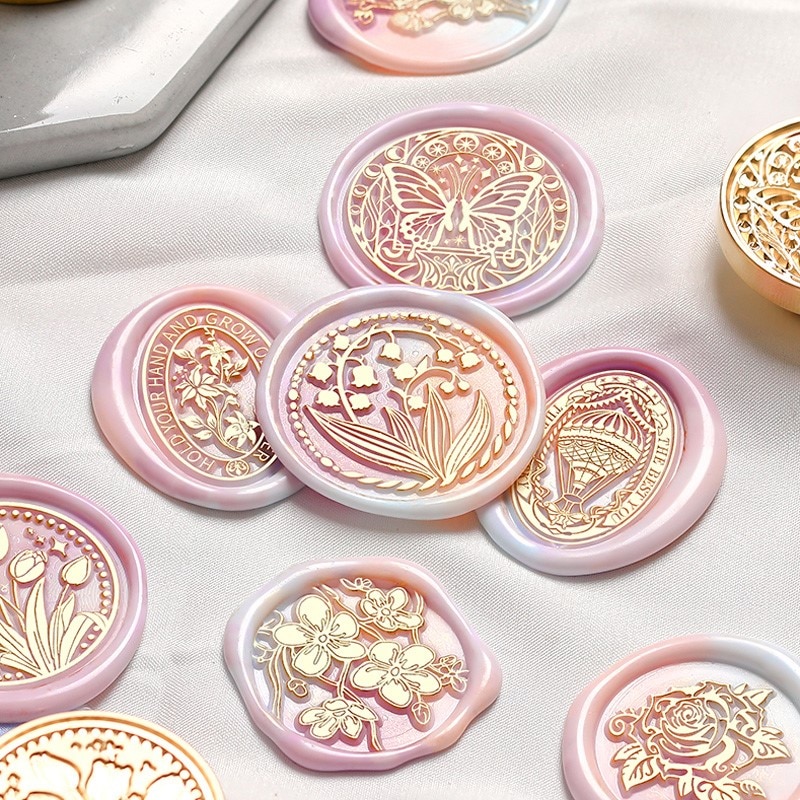 Butterfly Wax Seal Stamp Vintage Craft Sealing Stamp-JournalTale