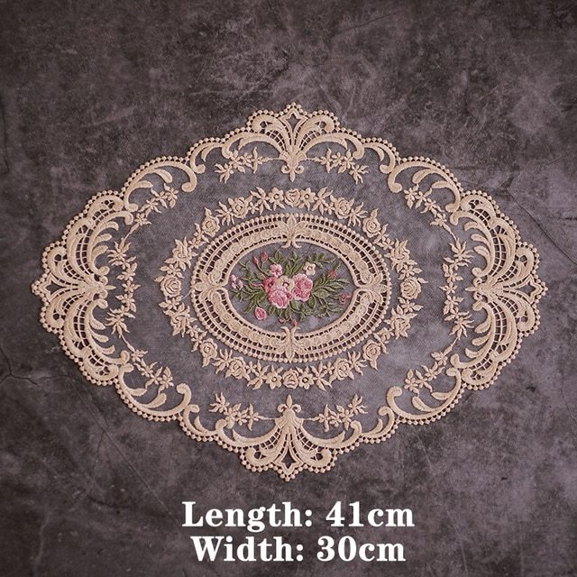 1Pcs for Dining Table Embroidery Craft Placemat-JournalTale