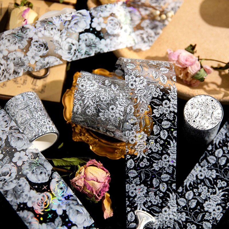 1pcs/1lot Decorative Adhesive tapes Vegetal flowers Tapes-JournalTale