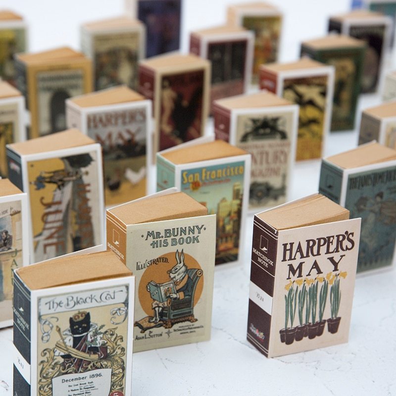 122 Sheets Mini Memo Pad Innovative Matchbox-JournalTale