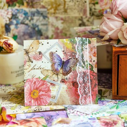 50pcs/lot Memo Pads Material Paper Meet Journal Paper-JournalTale