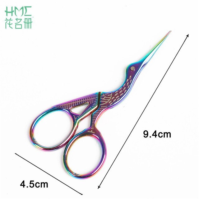 1pc/lot Durable Stainless Steel Vintage Classic Scissors-JournalTale