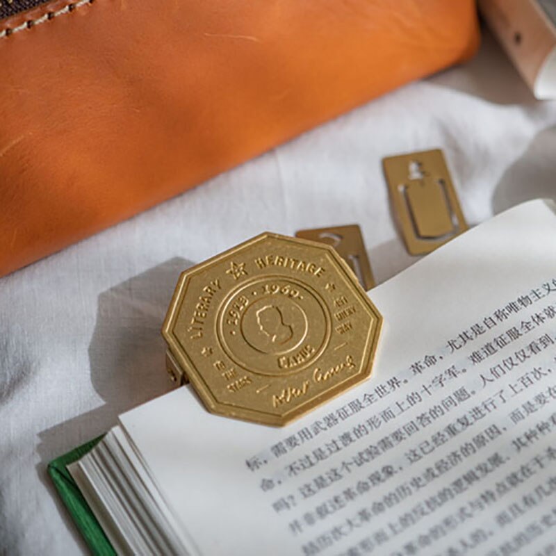 Vintage Brass Paper Clip Stationery-JournalTale