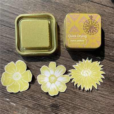 Quick Dry Ink Pad Stamps Partner Color Craft Ink Pad-JournalTale