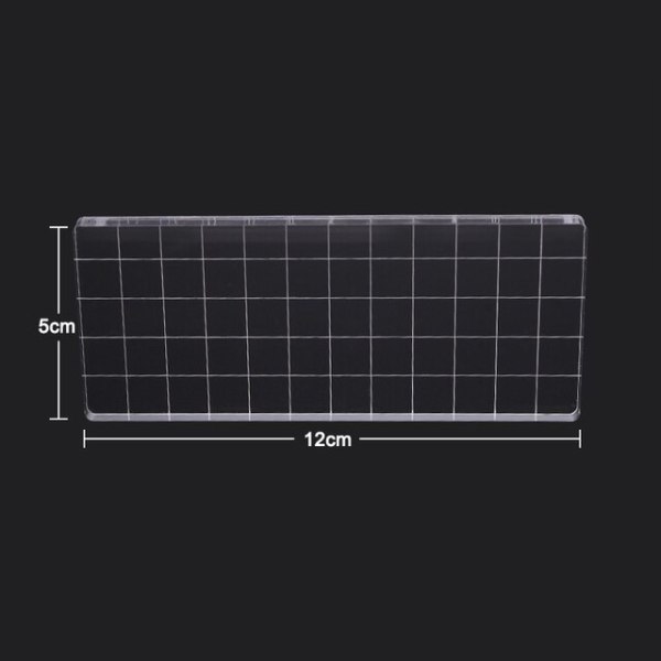 7 Types Clear Acrylic Stamp Block Transparent Silicone StampJournalTale