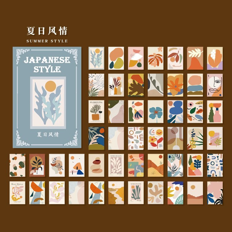 50pcs/pack Vintage Translucent Material Paper-JournalTale