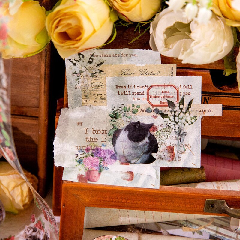 1pcs/1lot Decorative Adhesive Tapes Cat Tape-JournalTale