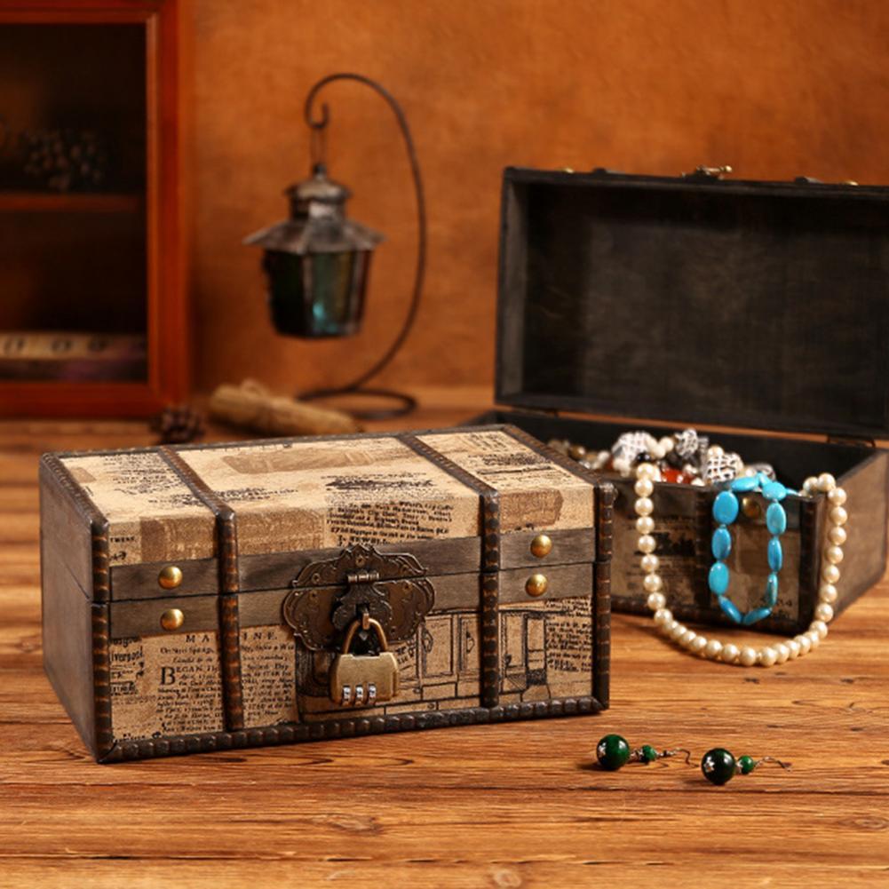 Wood Box Large Capacity Jewelry Case Moisture-proof-JournalTale