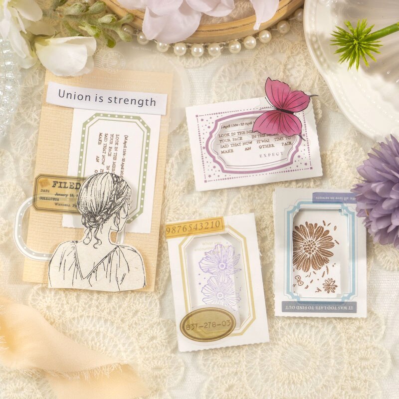 20pcs/lot Memo Pads Material Paper Summer-JournalTale