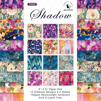 24 Sheet Vintage Flower Scrapbooking Material Paper-JournalTale