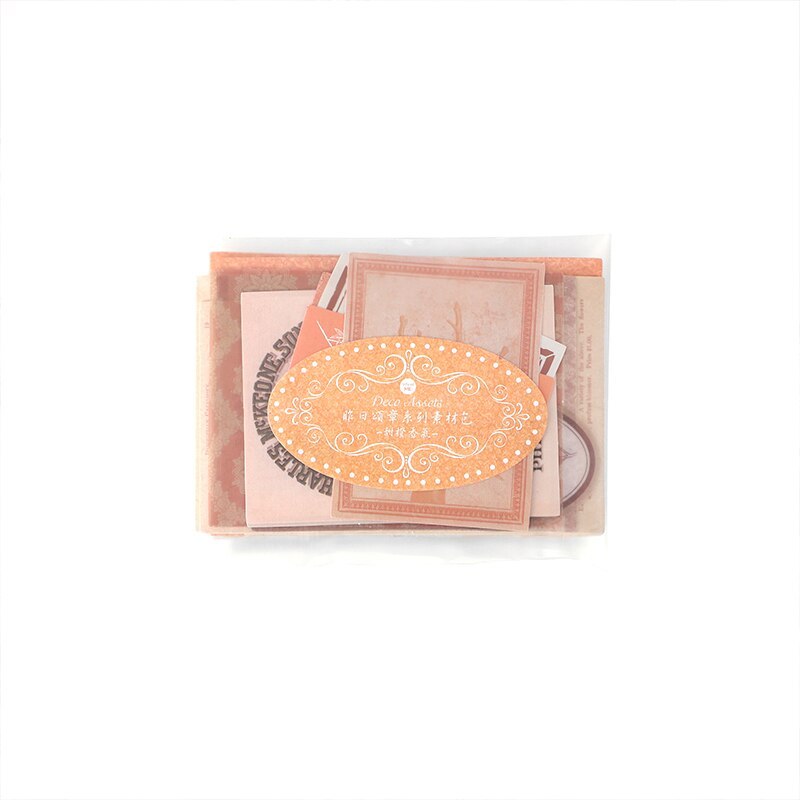 80 pcs Stickers and Decorative paper Set-JournalTale