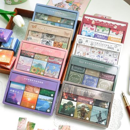 300pcs/pack Cute Stickers Film Paper Junk Journal Art-JournalTale