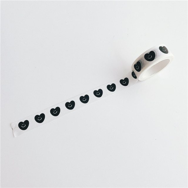 15mm*5M English hand drawn style Washi Tape Masking Tape-JournalTale