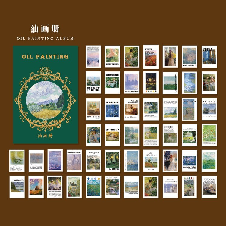 50pcs/pack Vintage Translucent Material Paper-JournalTale