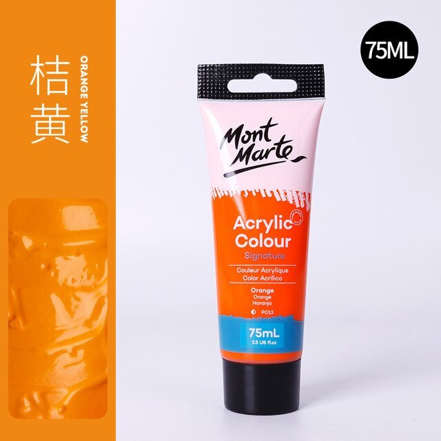 24 Colors 75ml Artist Acrylic Premium Paint-JournalTale