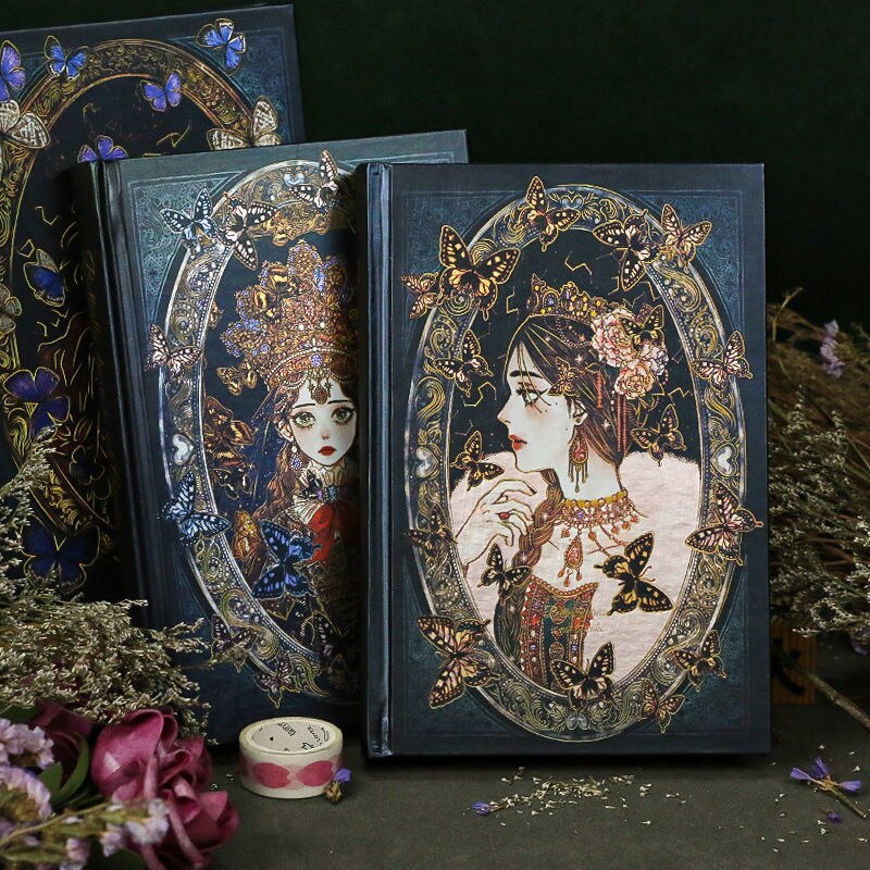 Retro Art A5 Diary Pen-JournalTale