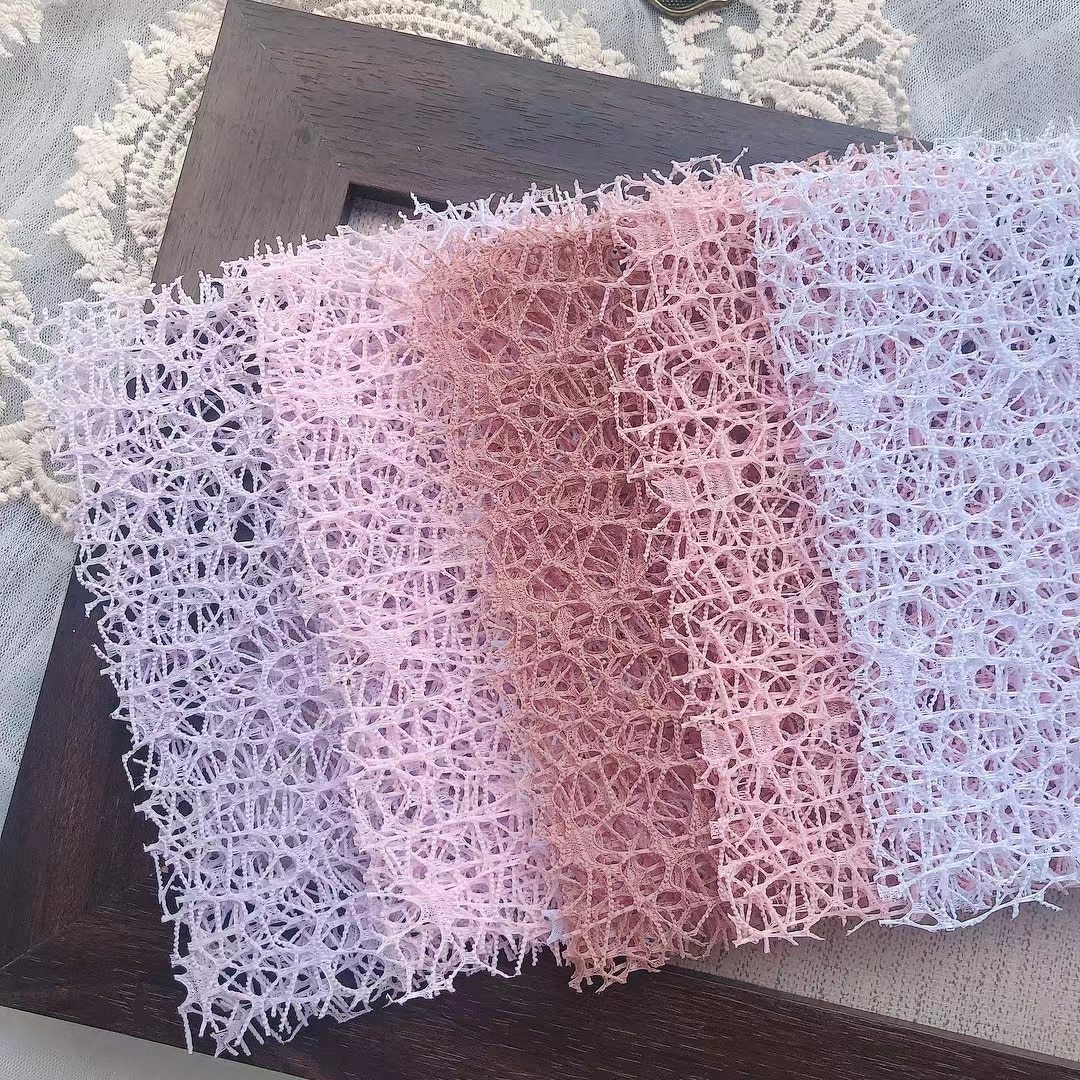 8Pcs A5 Color Vintage Scrapbook Hollow Out Gauze Decoration Paper-JournalTale